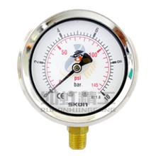 直立式充油壓力表